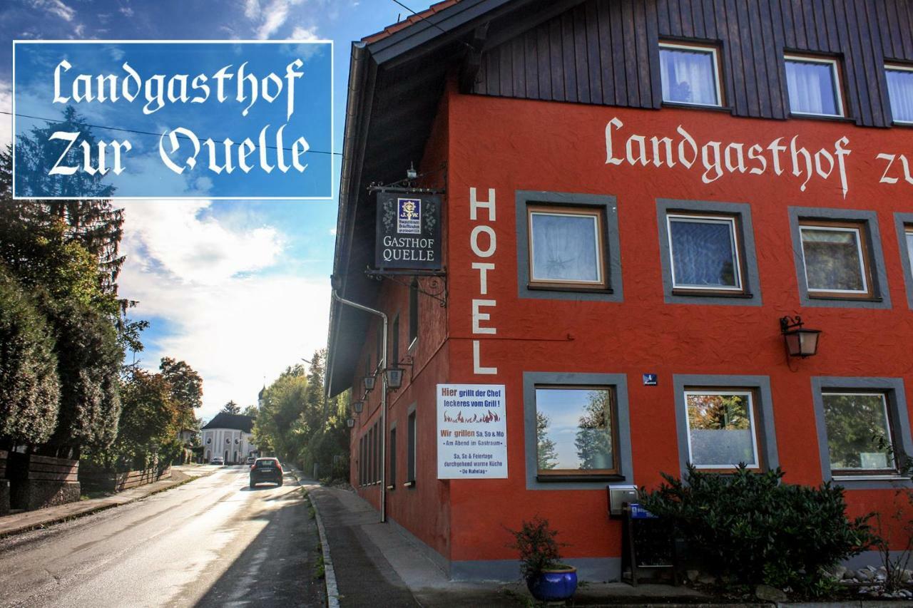 Landgasthof Zur Quelle Seeshaupt Zewnętrze zdjęcie